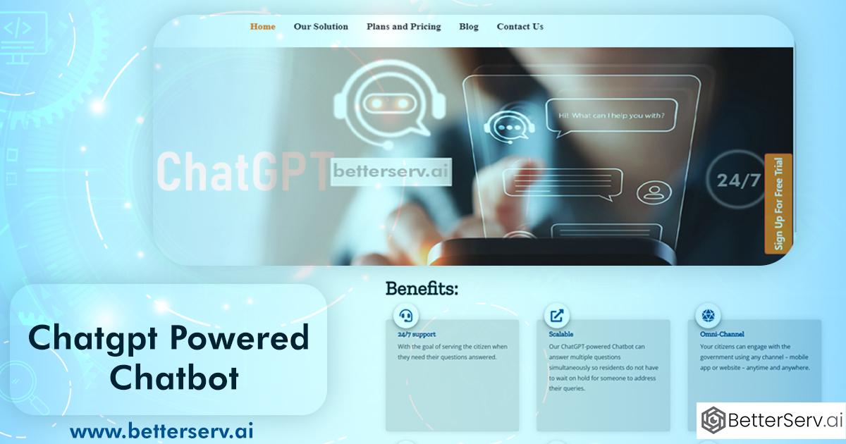 ChatGPT powered Chatbot for website