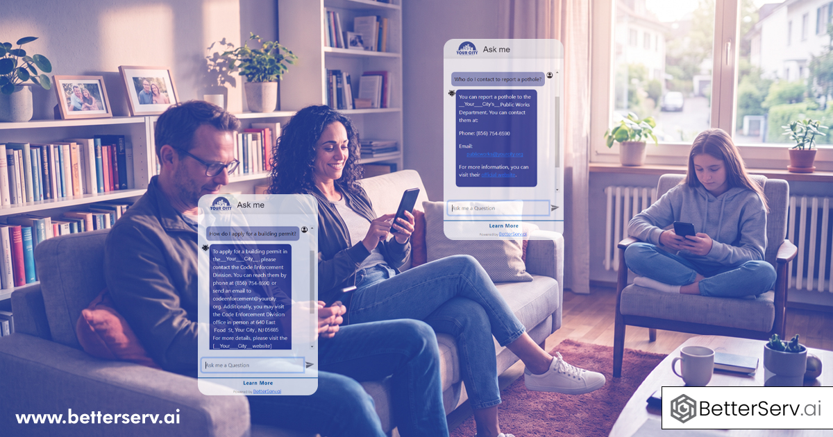 ChatGPT powered chatbot for city website